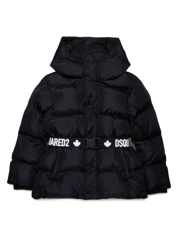 DSQUARED2 KIDS キルティング ジャケット | ブラック | FARFETCH JP