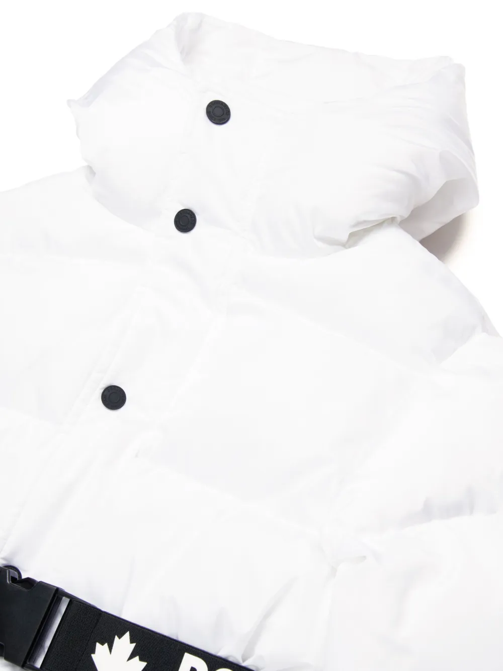  Dsquared2 Kids Quilted Jacket - White 