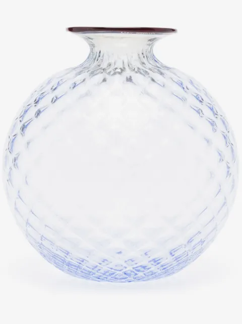 Venini Vaso Monofiori Balloton de vidro 22cm x 30cm