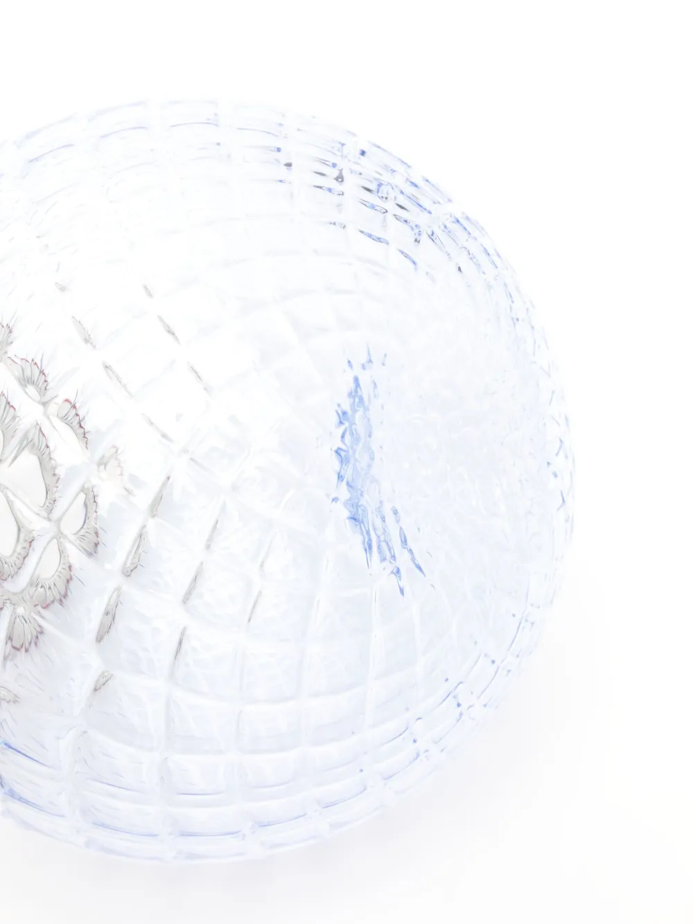 Venini Monofiori Balloton Glass Vase (22cm X 30cm) In Blue