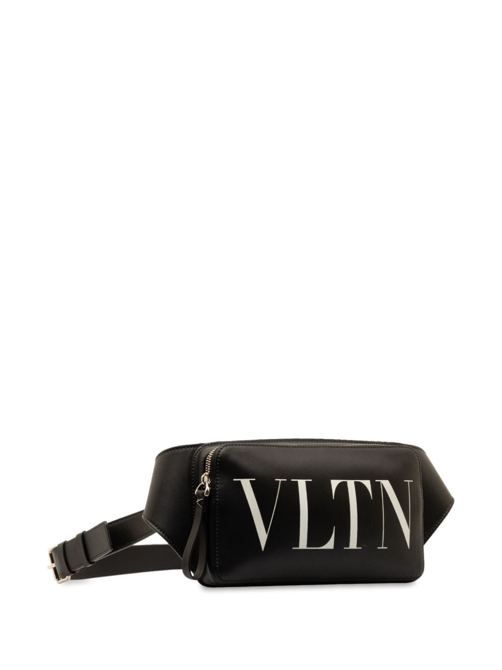 Pre-owned Valentino Garavani 2018-2023 Vltn Belt Bag In Black