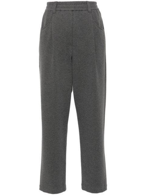 Brunello Cucinelli cropped tapered track pants Women