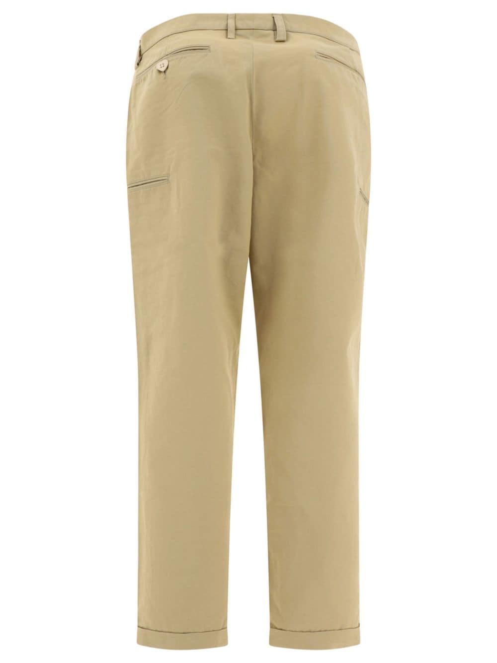 Human Made Straight broek met hartvormig logo - Beige