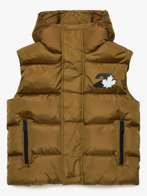 DSQUARED2 KIDS väst med logotyp