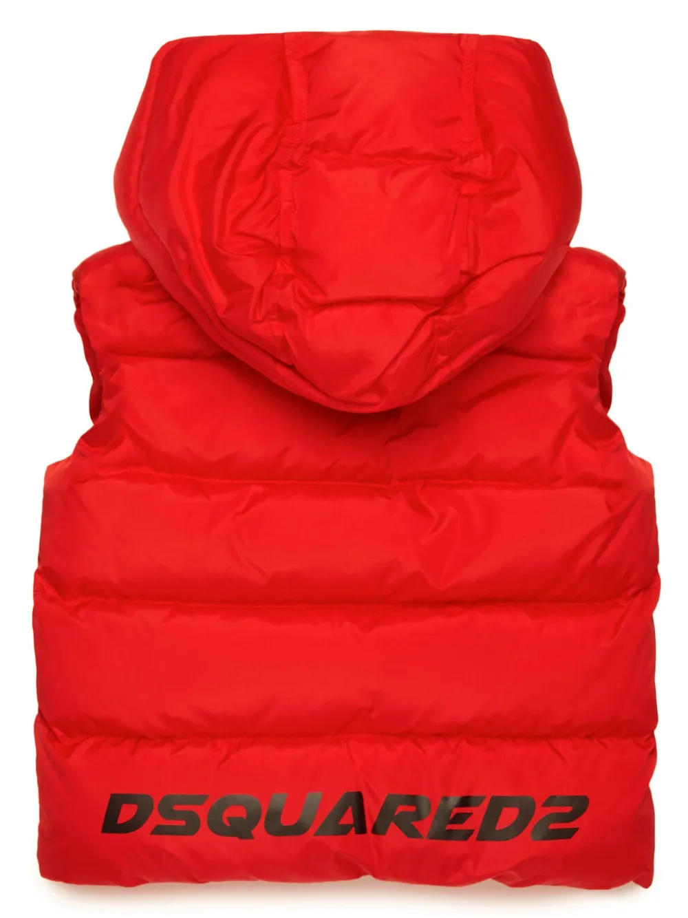 DSQUARED2 KIDS Bodywarmer met logoprint Rood