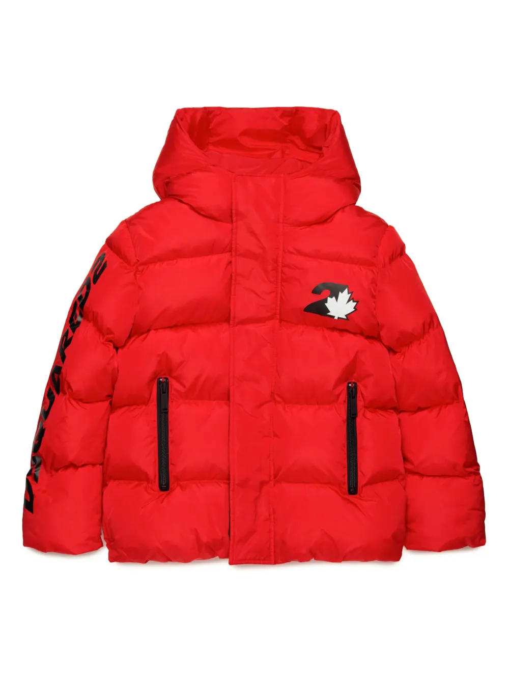 DSQUARED2 LOGO-PRINT JACKET