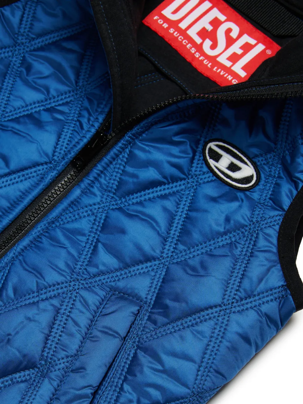 Diesel Kids Jfokklogonhb bodywarmer Blauw