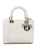 Christian Dior Pre-Owned 2020 Medium Cannage Lady D-Lite satchel - White