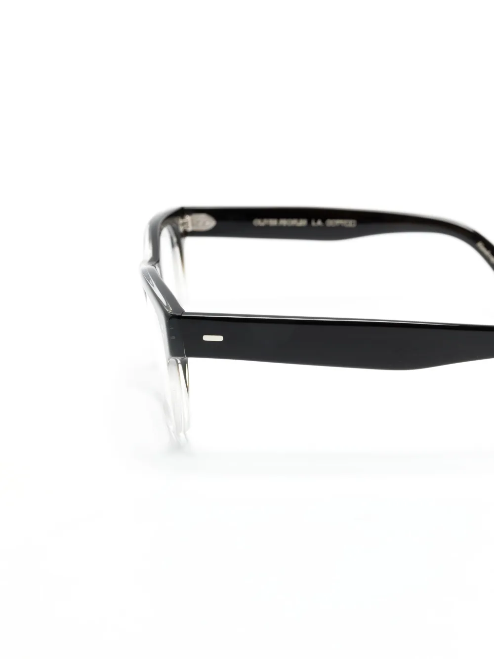 Oliver Peoples Rosson bril met vierkant montuur Zwart