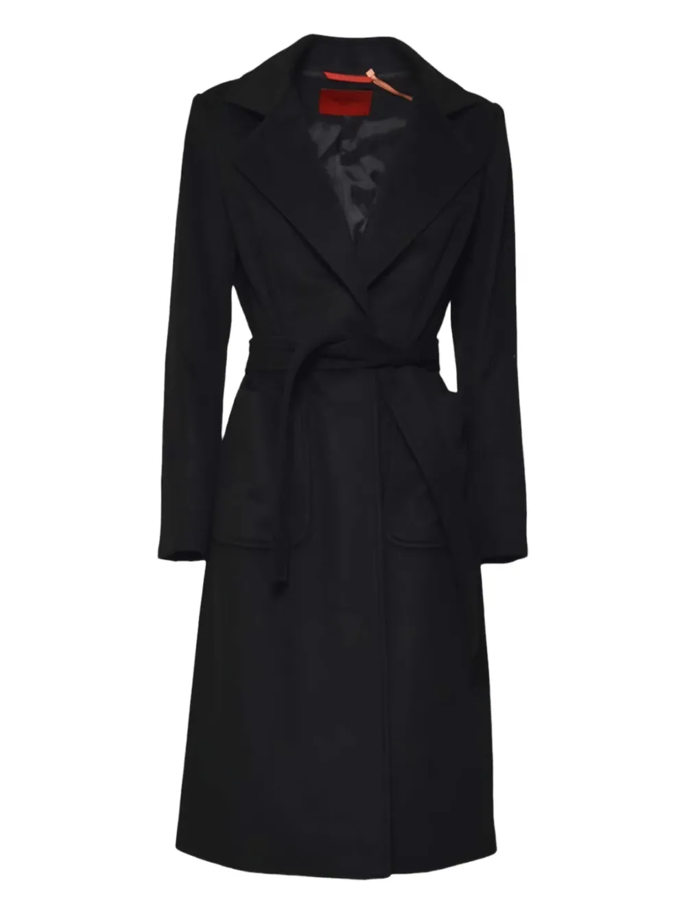 MAX&Co. Kids belted wool coat | Black | Image 1