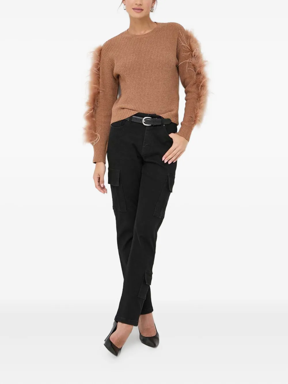 TWINSET Skinny jeans - Zwart