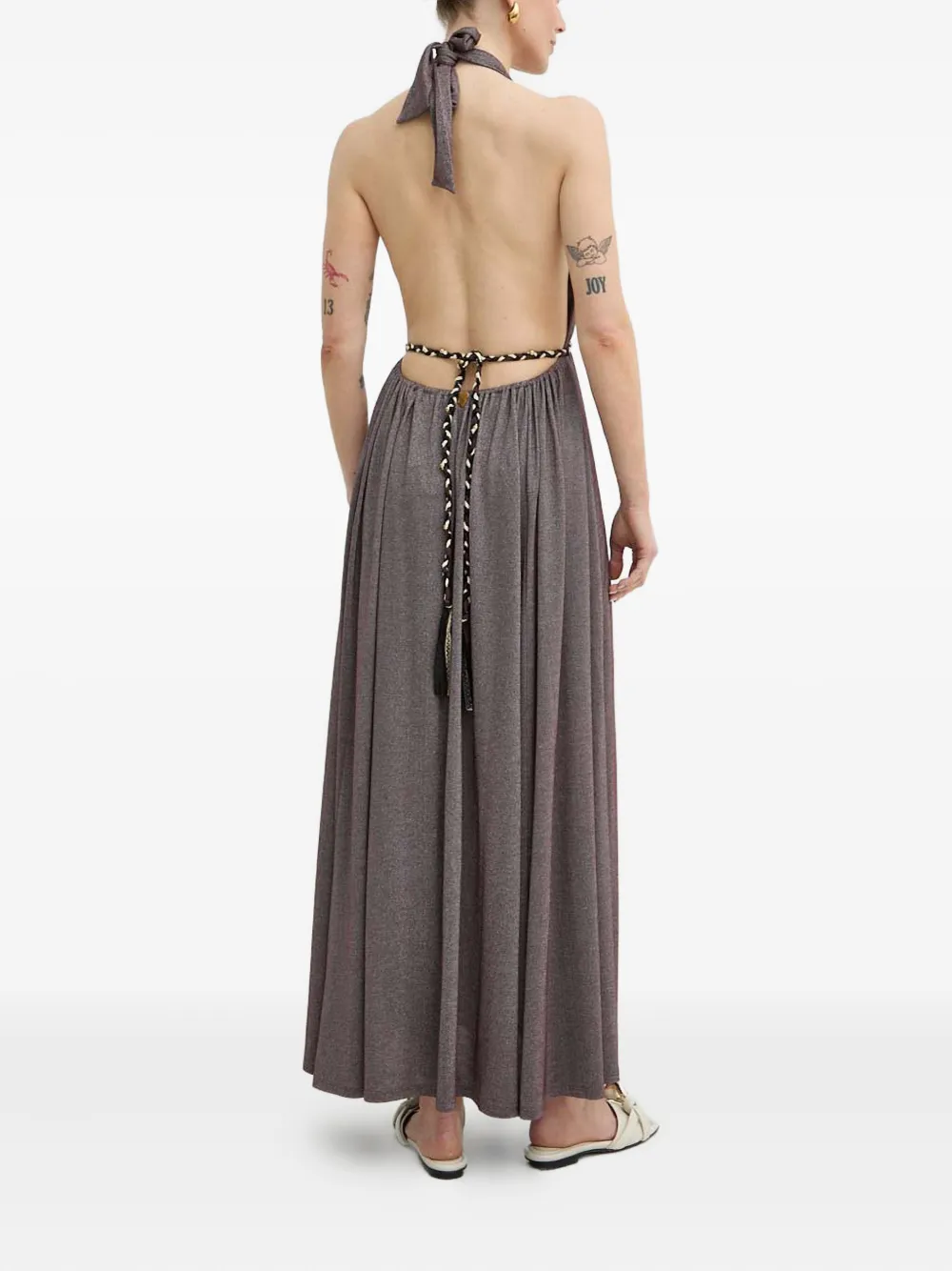 TWINSET vestido grande con cuello halter | Vestidos de noche | Image 2