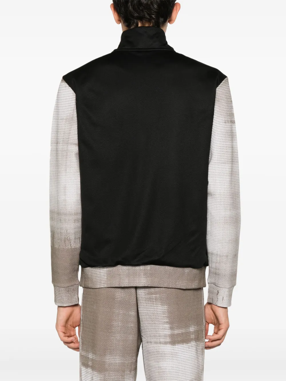 BOSS Trainingsjack met abstract patroon Beige