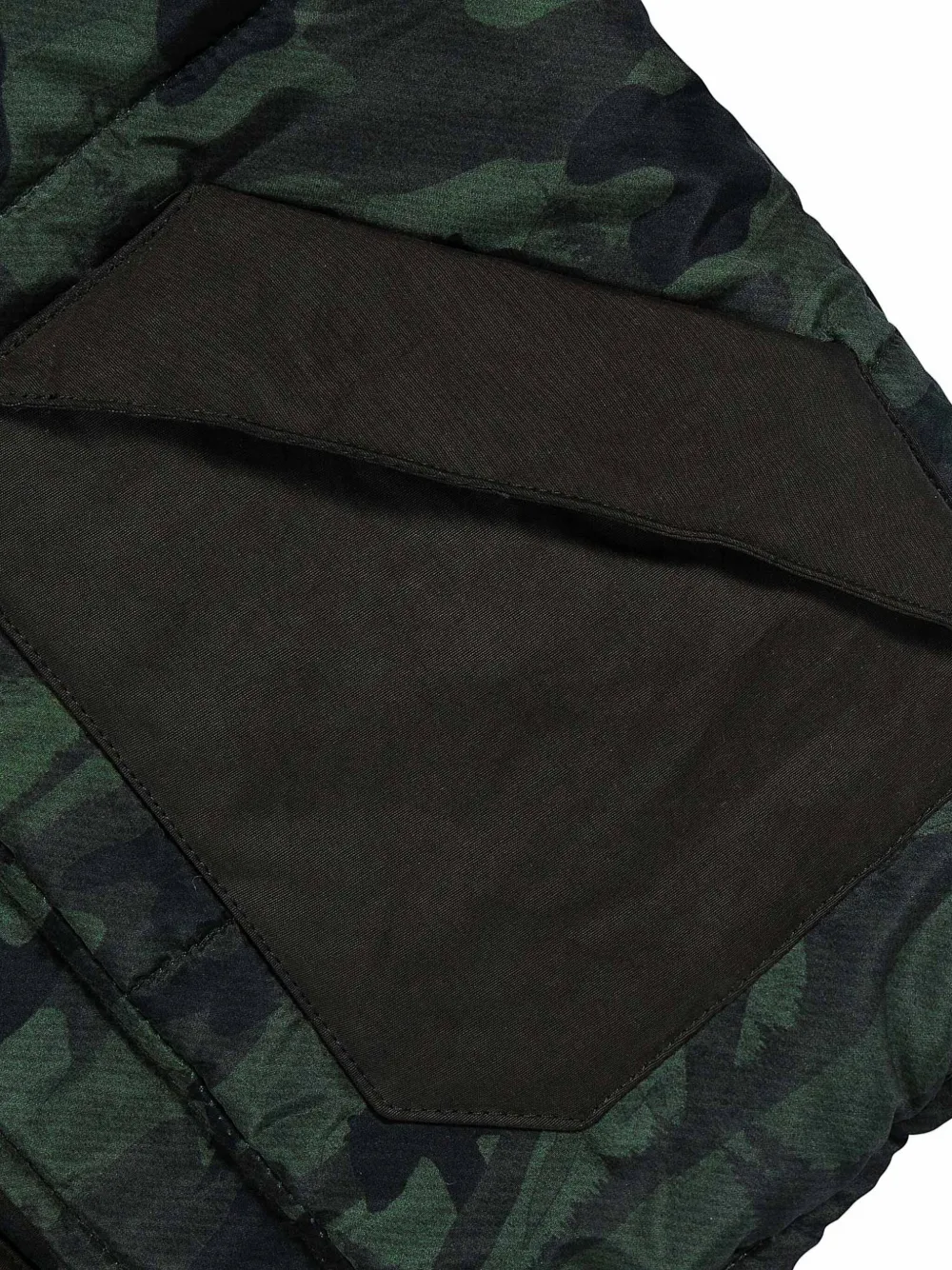 Lapin House Logo-patch Padded Jacket In Green