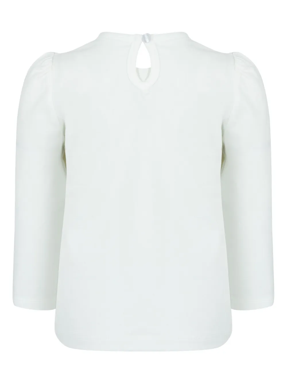 Lapin House T-shirt met lange mouwen en print Wit