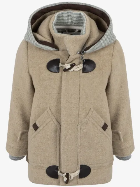 Lapin House manteau en coton biologique à fermeture brandebourg