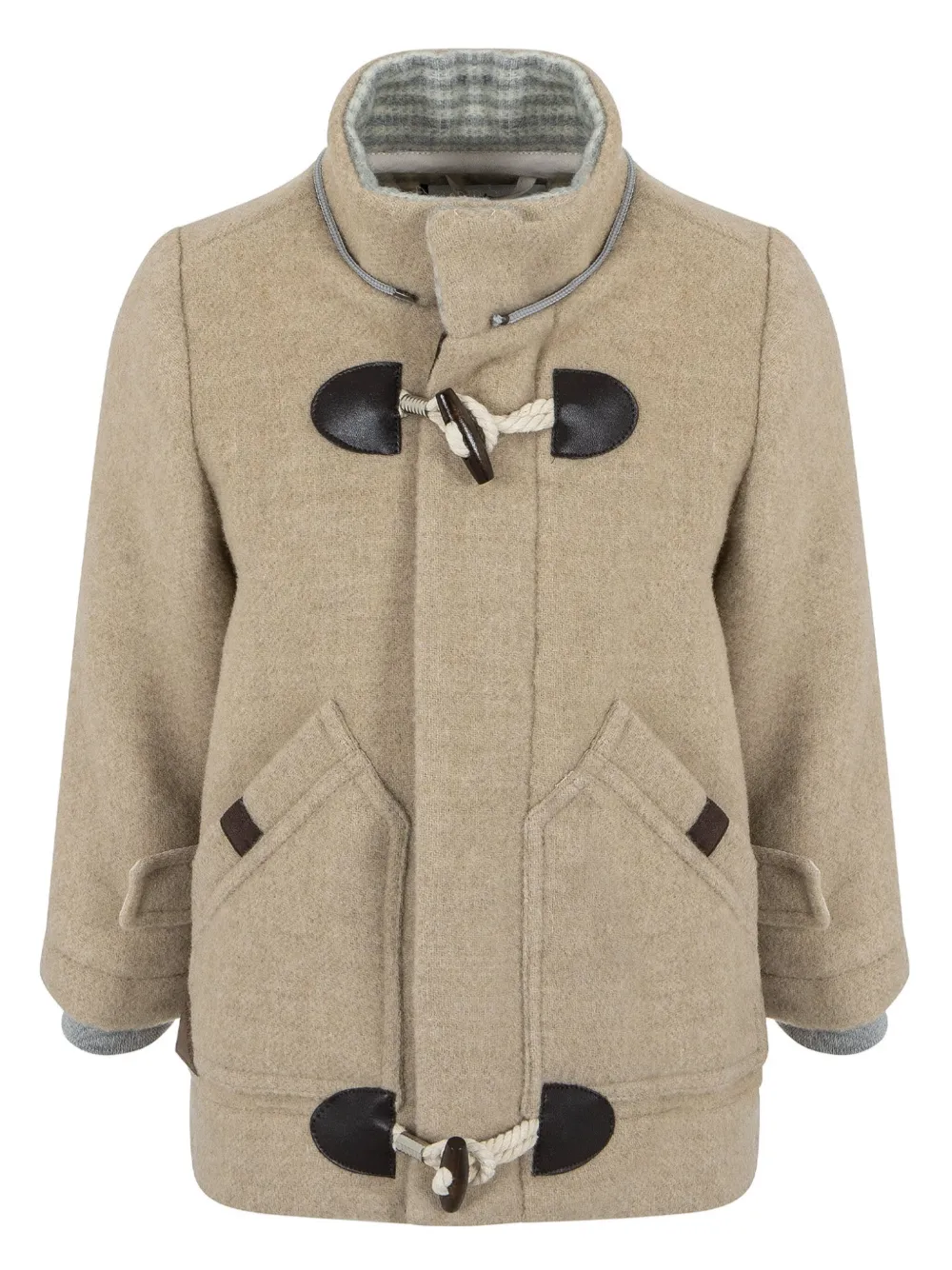 Lapin House Jas met houtje-touwtje sluiting Beige