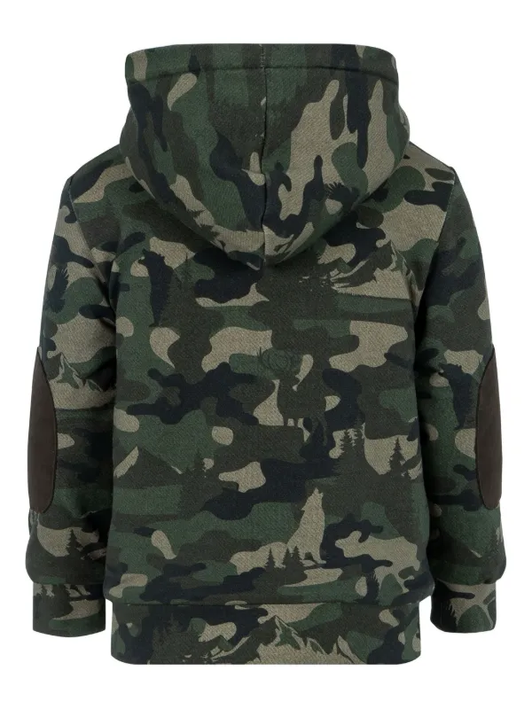 Lapin House Giacca Con Motivo Camouflage Verde FARFETCH IT
