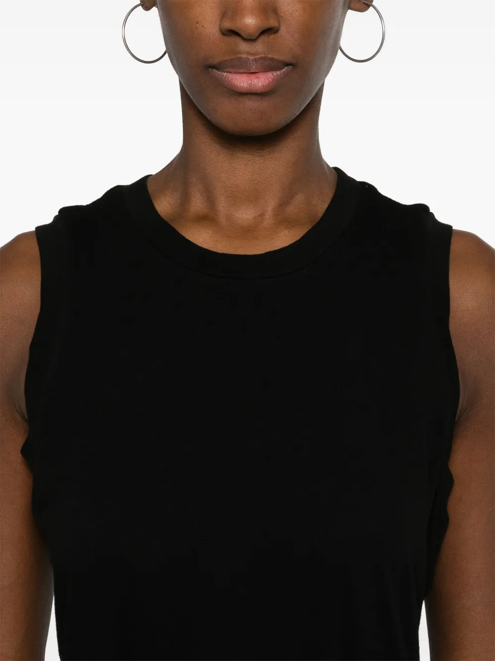 Citizens of Humanity Muscle katoenen tanktop Zwart