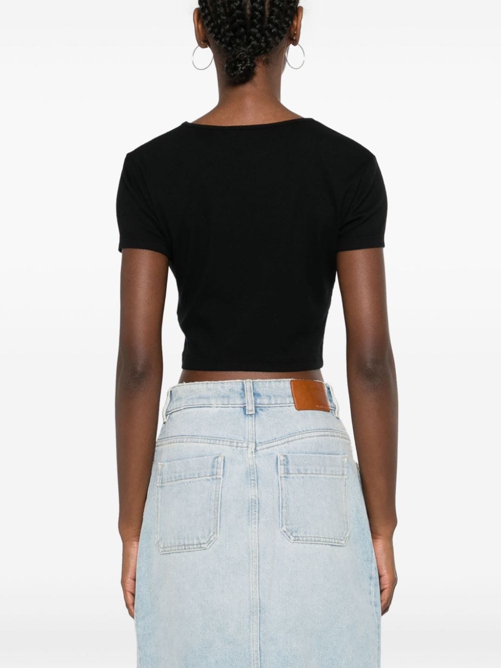 AGOLDE SAVANNAH CROPPED T-SHIRT 