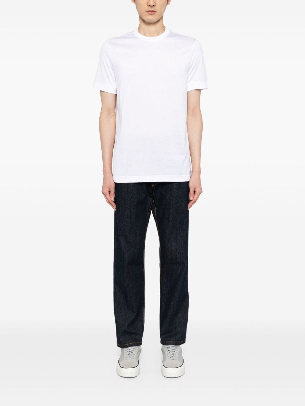 Kiton T-shirt met ronde hals - Wit