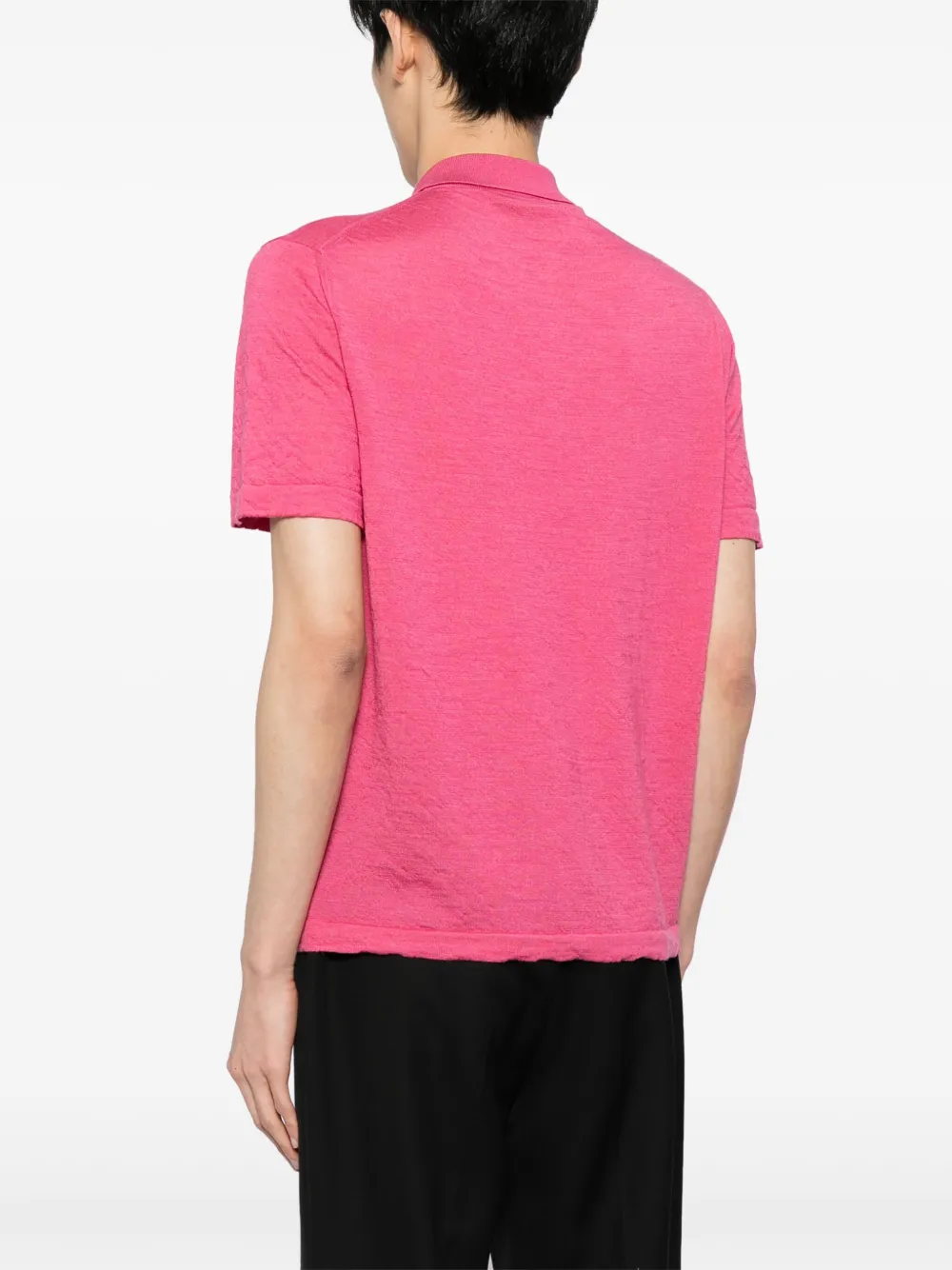KITON SHORT-SLEEVE POLO SHIRT 