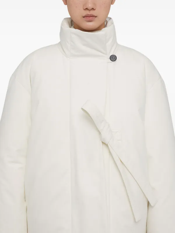 ジャケット JIL SANDER White Cotton Down Jacket Jil Sander Cotton Down Jacket | White | FARFETCH