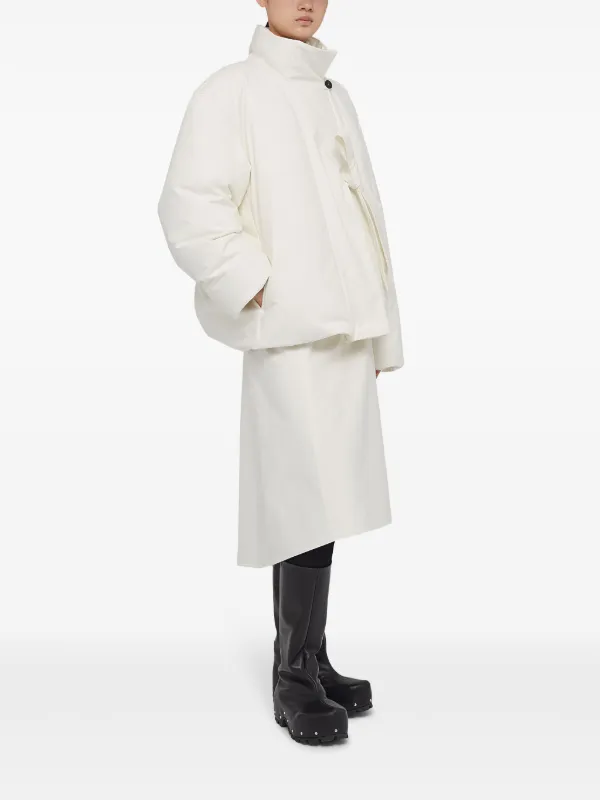 ジャケット JIL SANDER Women Jackets J02DL0241J45002100 White Teddy jacket in white - Jil Sander | Mytheresa