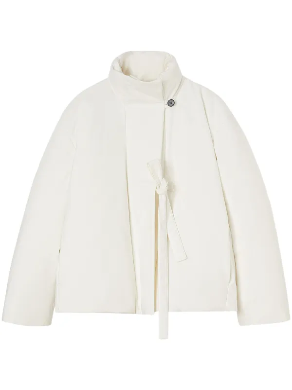 ダウンジャケット・コート JIL SANDER WHITE COTTON DOWN JACKET 23873755_53936478_600.jpg