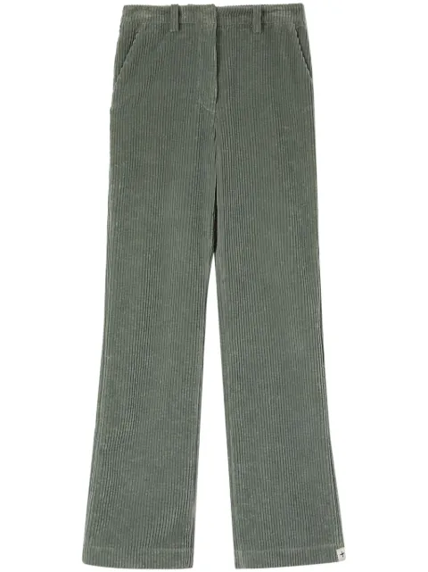Jil Sander pantalones de pana rectos