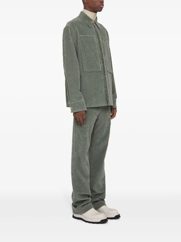 【JIL SANDER】コットンストレートパンツ Jil Sander オーガニックコットン ストレートパンツ | グレー