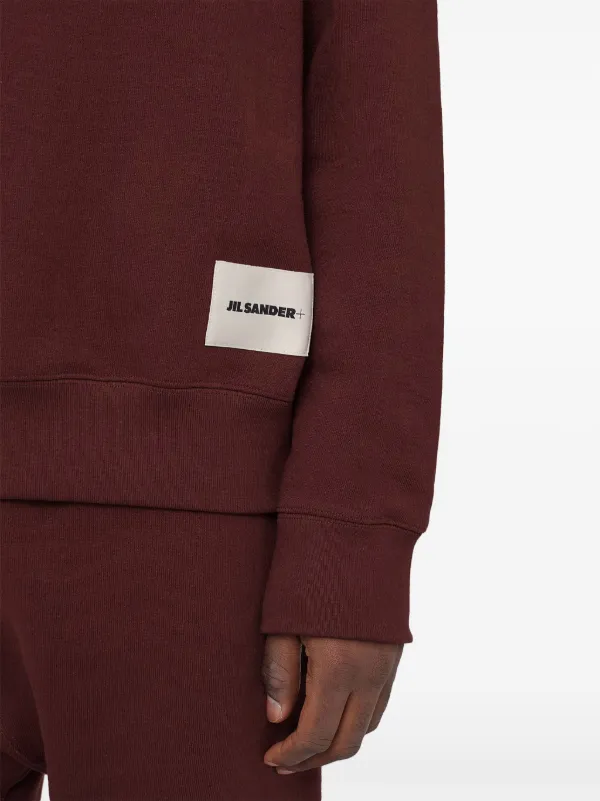 Jil Sander ロゴ スウェットシャツ | ブラウン | FARFETCH JP
