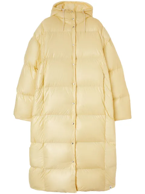 Jil Sander parka capitonada con capucha
