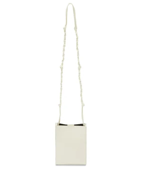 ★Jil Sander★ Small Tangle Shoulder Bag White J07WG0001P484 JIL SANDER Tangle small leather shoulder bag | NET-A-PORTER