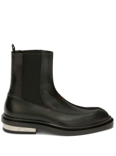 Jil Sander leather ankle boots