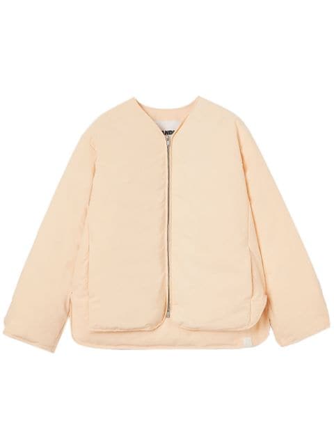 Jil Sander padded zip-up jacket