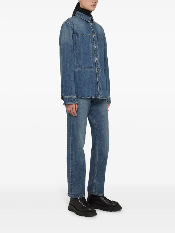 Jil Sander デニムシャツ | ブルー | FARFETCH JP