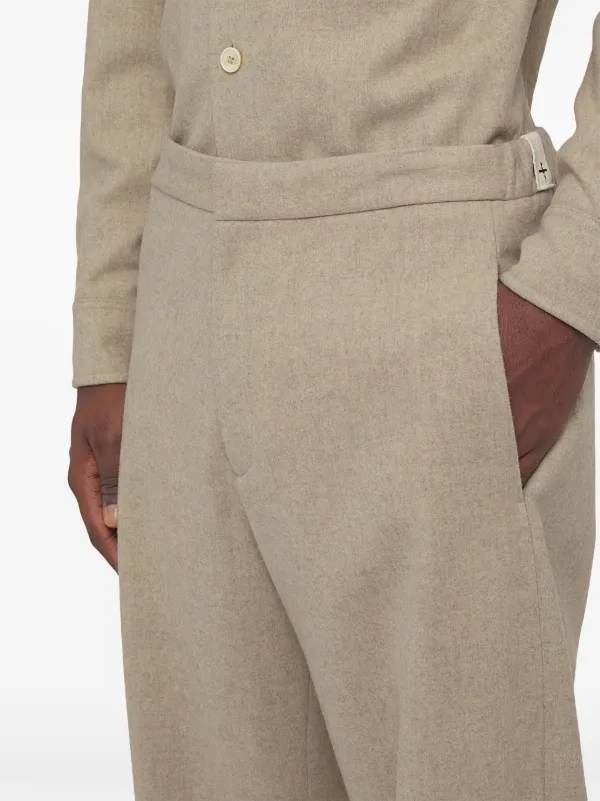 Jil Sander テーパードパンツ | ニュートラル | FARFETCH JP