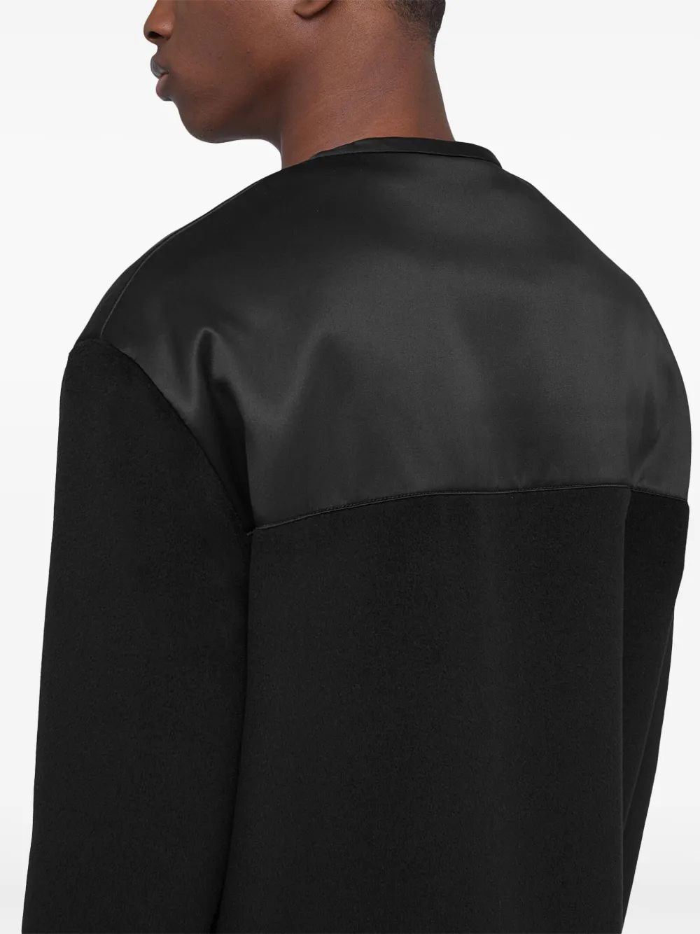 Jil Sander Fleece jack Zwart