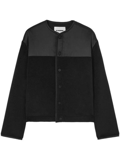 Jil Sander fleece wool jacket 