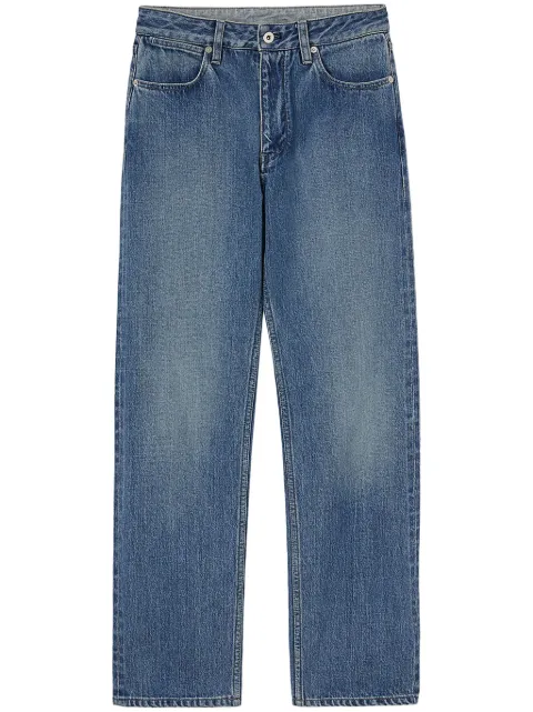 Jil Sander jeans rectos con aplique del logo