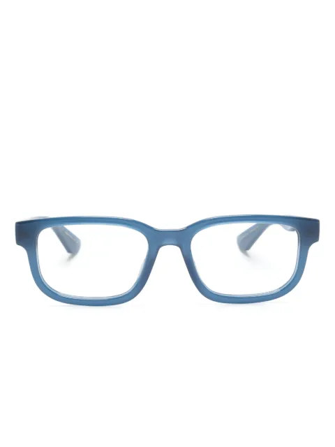 Gucci Eyewear lentes con armazón cuadrada transparente