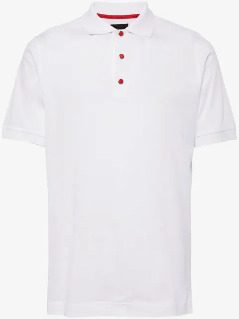 Kiton polo fin en coton