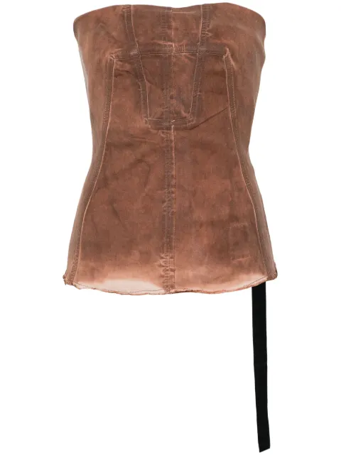 Rick Owens DRKSHDW bustier top