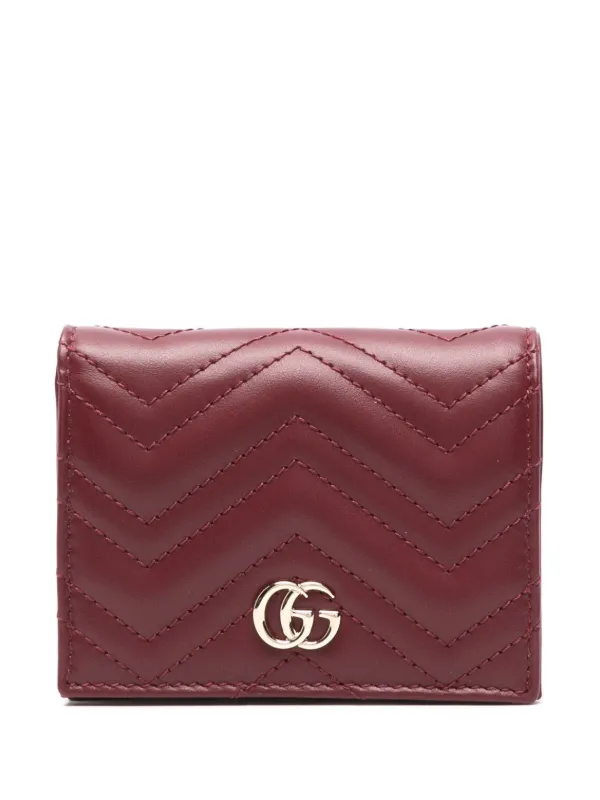 Gucci GG Marmont 2.0 Wallet Red FARFETCH