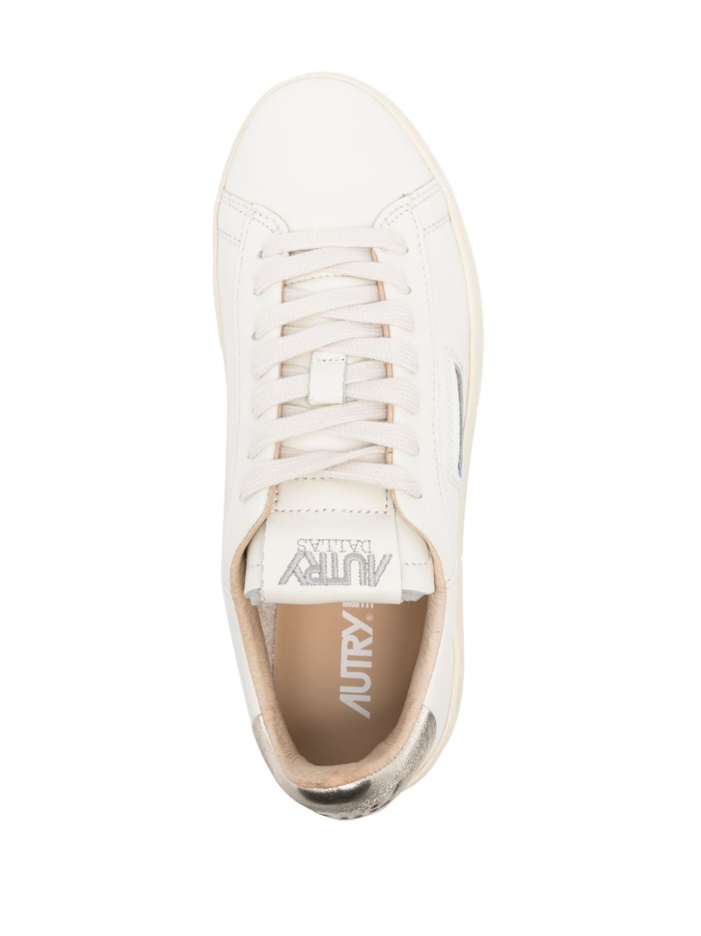 Autry Dallas leren sneakers Beige