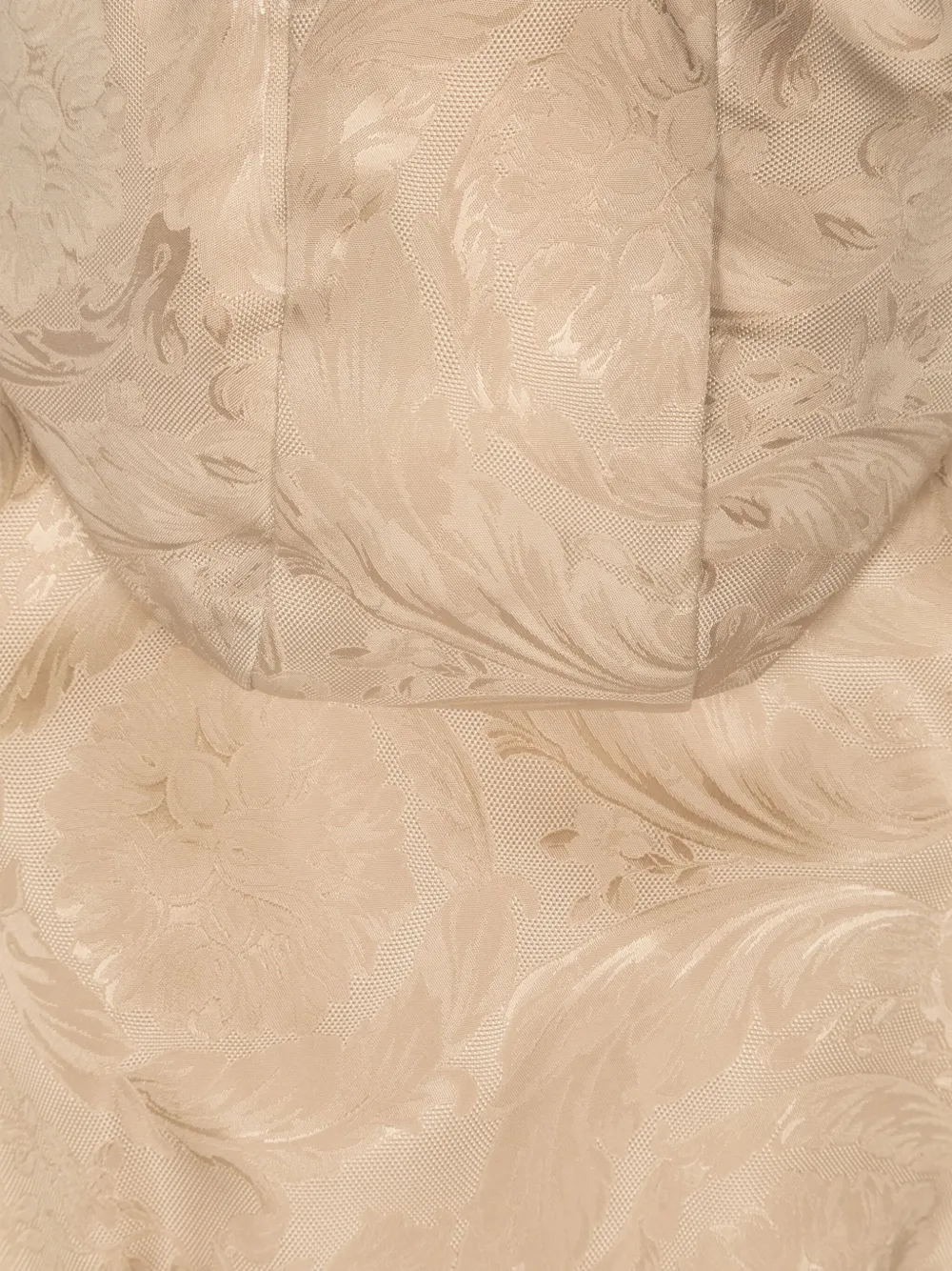 Versace Kids Jack met capuchon en Barocco-jacquard Beige
