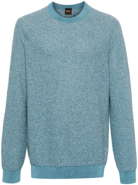 BOSS mélange-effect jumper