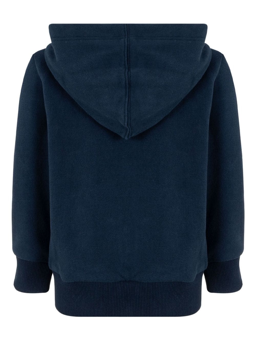 Lapin House Katoenen hoodie met geborduurd logo - Blauw