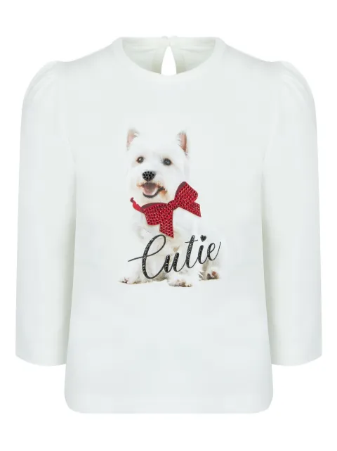 Lapin House graphic-print cotton T-shirt 